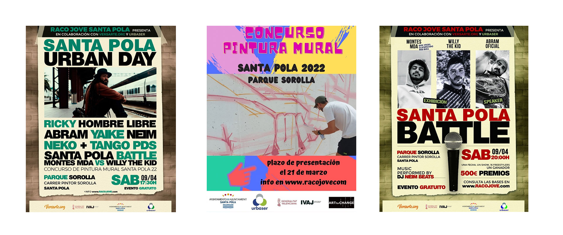Mural Colaborativo La Tornada Santi Buades Art NFT