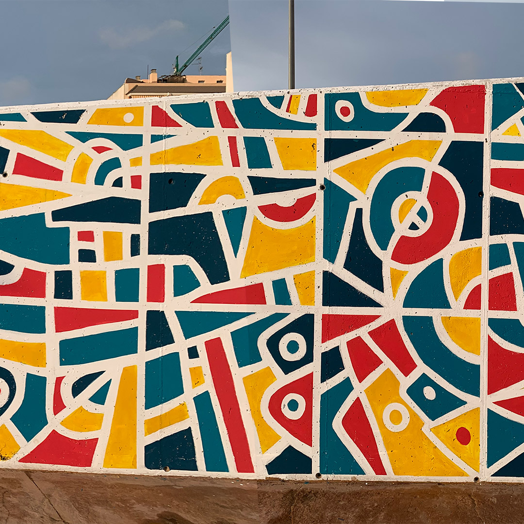 Mural Colaborativo La Tornada Santi Buades Art NFT