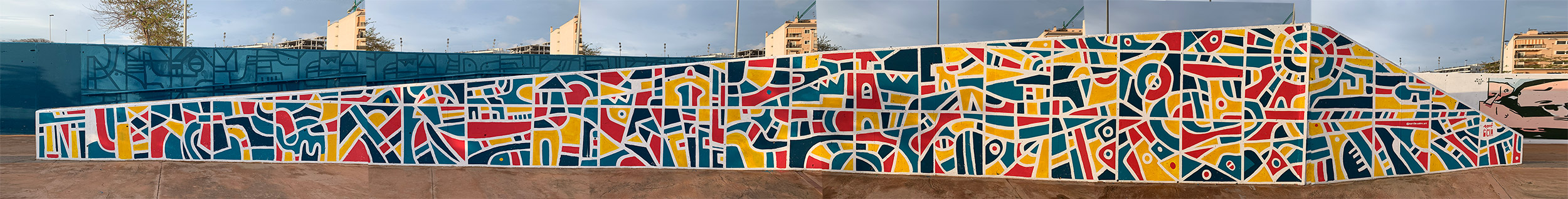 Mural Colaborativo La Tornada Santi Buades Art NFT