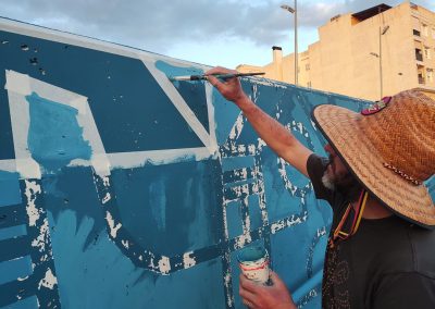 Mural Colaborativo La Tornada Santi Buades Art NFT
