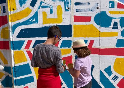 Mural Colaborativo La Tornada Santi Buades Art NFT