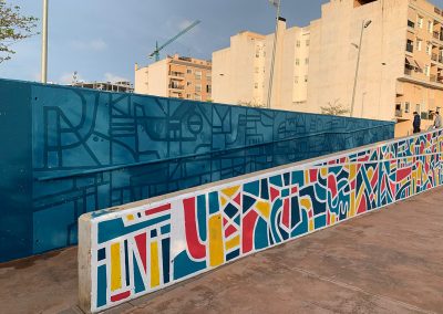 Mural Colaborativo La Tornada Santi Buades Art NFT