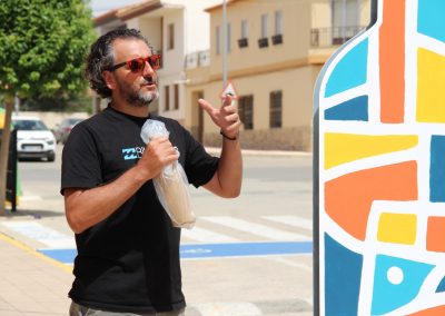 Mural Tintorera 01 Alpera Albacete Santi Buades Art NFT
