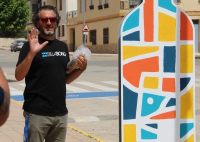 Mural Tintorera 01 Alpera Albacete Santi Buades Art NFT