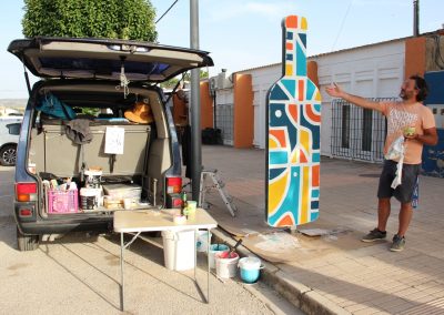 Mural Tintorera 01 Alpera Albacete Santi Buades Art NFT