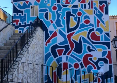 Saltimbanquis Art en Bitrir 2023 Petrer Alicante Santi Buades Art NFT