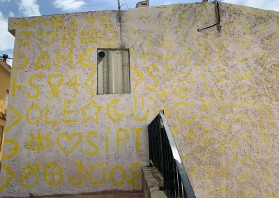 Saltimbanquis Art en Bitrir 2023 Petrer Alicante Santi Buades Art NFT