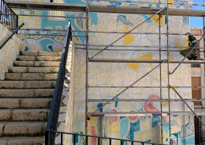 Saltimbanquis Art en Bitrir 2023 Petrer Alicante Santi Buades Art NFT