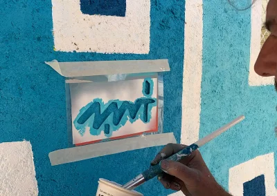 Saltimbanquis Art en Bitrir 2023 Petrer Alicante Santi Buades Art NFT